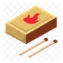 Matchstick Fire Cooking Icon