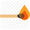 Matchstick Flame Matches Icon