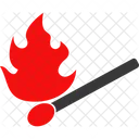 Matchstick Burning Match Burning Matchstick Sign Icon