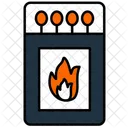 Matchstick Fire Flame Icon