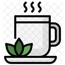 Mate De Coca Herbal Tea Hot Drink Icon