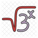 Matematica Sinal Matematico Raiz Ícone