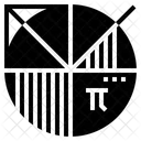Matematica Torta Grafico Ícone