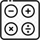 Matematica Calculadora Orcamento Ícone