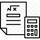 Matematicas Icono De Matematicas Algebra Icon