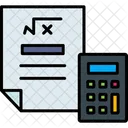 Matematicas Icono De Matematicas Algebra Icon