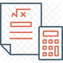 Matematicas Icono De Matematicas Algebra Icono