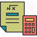 Matematicas Icono De Matematicas Algebra Icon