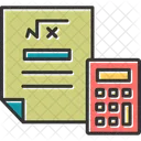 Matematicas Icono De Matematicas Algebra Icon