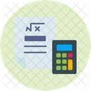 Matematicas Icono De Matematicas Algebra Icon