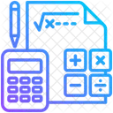 Matematicas Calculadora Matematicas Icono