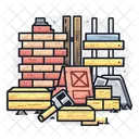 Materiais de construção  Ícone