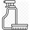 Material de limpeza  Ícone