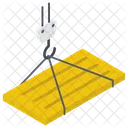 Crane Lifter Weight Lifter Container Lifter Icon