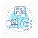 Material Management Supply Chain Management Supply Chain Logistics Icon