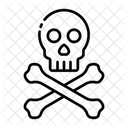 Material Toxico Toxico Peligro Icono