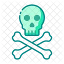 Material Toxico Toxico Peligro Icono