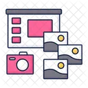 Material visual  Icono