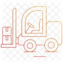 Materialhandhabung Logistikforderer Montagemaschine Symbol