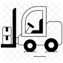 Materialhandhabung Logistikforderer Montagemaschine Symbol