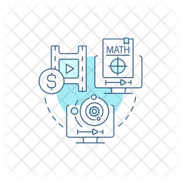 Math and science courses  Icon