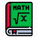 Math Book School Mathematics Icon