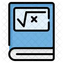 Math Book Education Learning Icon