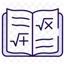 Math Book Book Education Icon