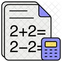 Math Calculation  Icon