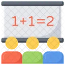 Math Class Learn Teach Icon