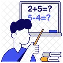 Math Learning Basic Learning Basic Education Icon