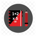 Math Note Book  Icon