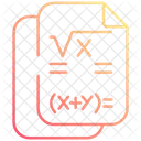 Math quiz  Icon