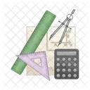 Math Ruler Education Icon