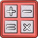 Calculation Maths Calculator Keys Icon