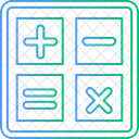 Calculation Maths Calculator Keys Icon