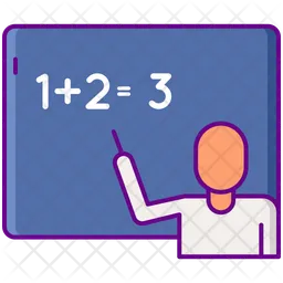 Math Teacher  Icon