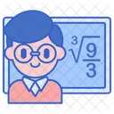 Math Teacher Icon