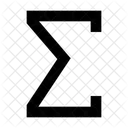 Mathematik Sigma Summation Symbol