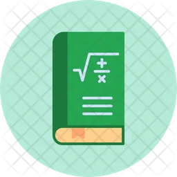 Mathe-Buch  Symbol