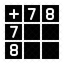 Mathe Puzzle Tabelle Logik Symbol