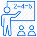 Mathe-Vorlesung  Symbol