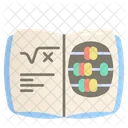 Studie Papier Notizbuch Symbol