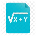 Mathematic Document  Icon
