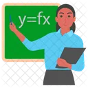 Mathematician Arithmetician Calculator Icon