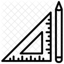 Mathematics Black Outline Icon Icône