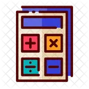 Mathematics Calculation Calculator Icon