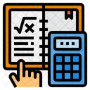 Mathematics Calculator Book Icon