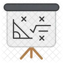 Mathematics Class Math Board Math Course Icon
