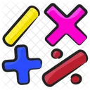 Mathematics Maths Division Icon